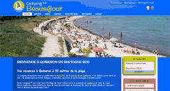 Desktop Screenshot of campingbeausejour.com